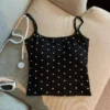 Women Polka Dot Backless Camisole Free Size 40kg-55kg