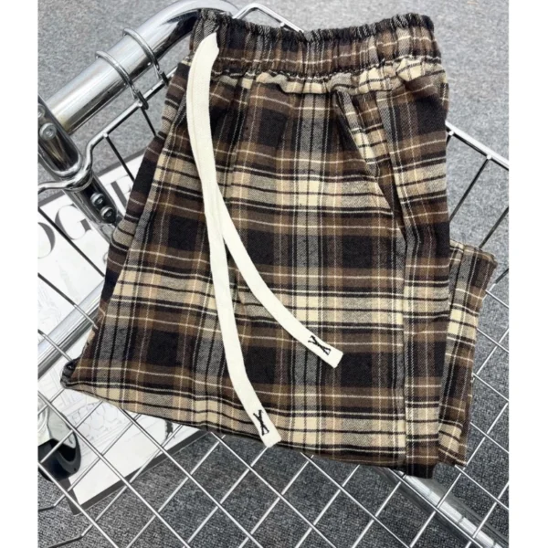 vn-11134207-7r98o-lpgawjaeap1q44.webp CARO High Waist Plaid Pants QK06 Free Size 40kg-60kg