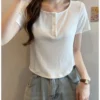 vn-11134207-7r98o-lu8rfd7jtic155.webp Women Short Sleeve T Shirt M1841 Free Size 40kg-60kg