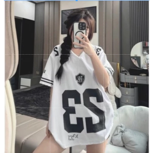 vn-11134207-7ra0g-m915qhha0dpqf2.webp Women Number 23 Printed Tee M2514 Free Size 40kg-65kg